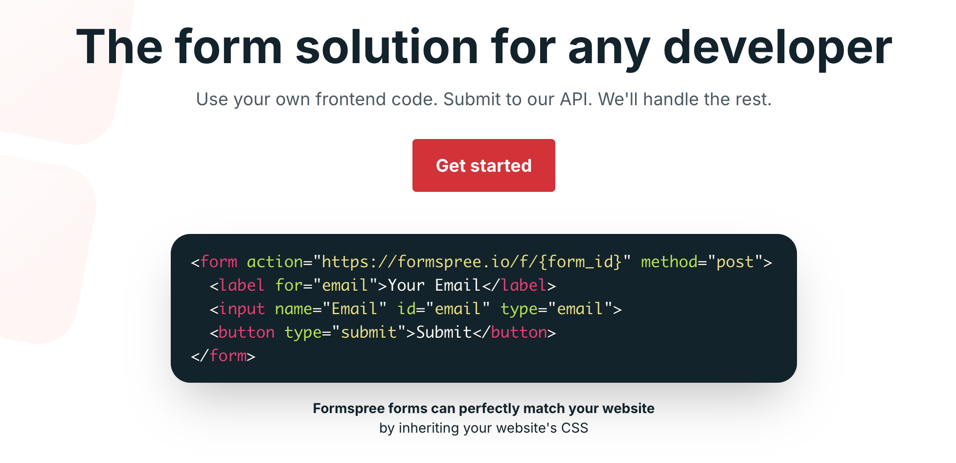 外贸获客利器推荐：formspree.io