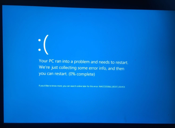 电脑蓝屏无法正常启动怎么恢复(无法进系统电脑蓝屏了怎么办)