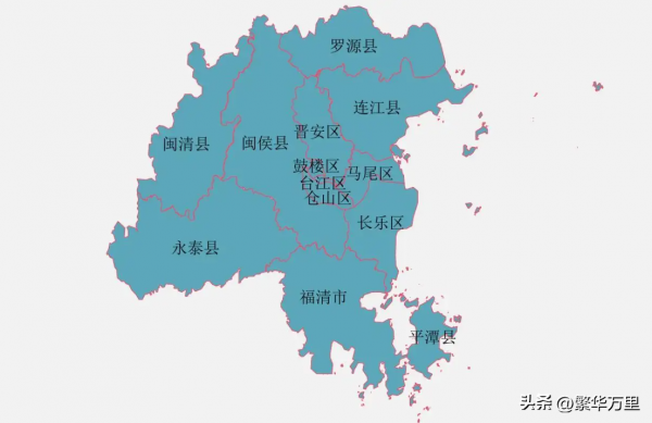 福州6县是哪几个县(福建省有哪些县)