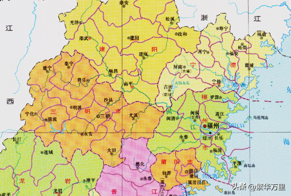 福州6县是哪几个县(福建省有哪些县)