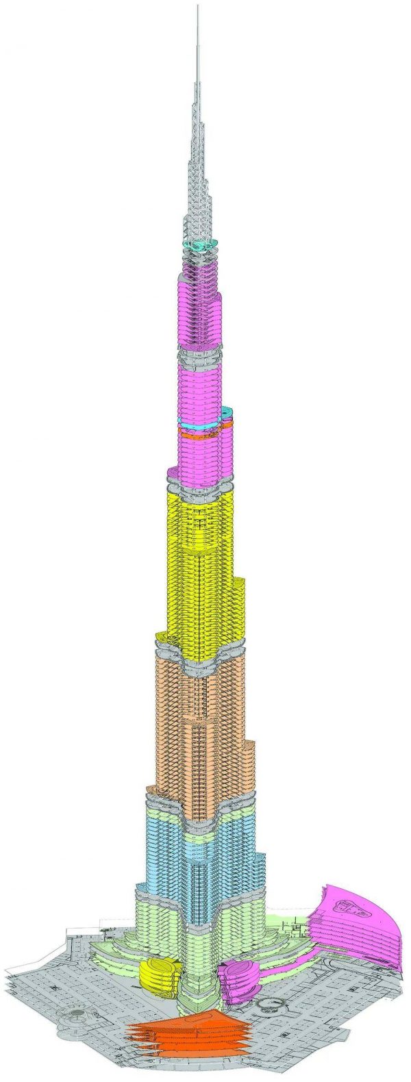 023全球十大高楼排名(2023全球​摩天高楼城市)"
