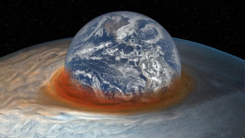 木星的眼睛到底有多恐怖(科学家发现木星表面巨大眼睛)