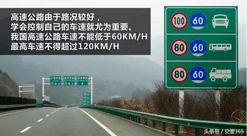 高速最低时速是多少(高速公路行驶规定你知道哪些)