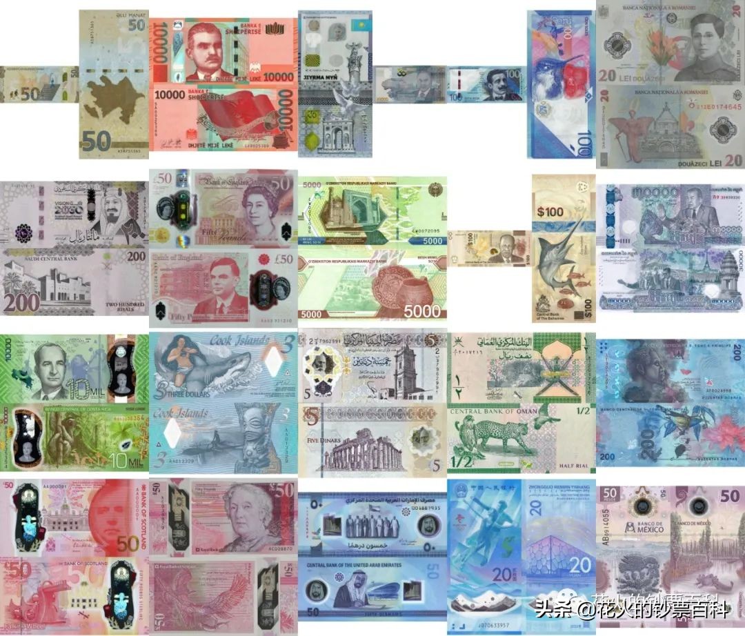 全世界纸币排行榜(全球最佳钞票排名)