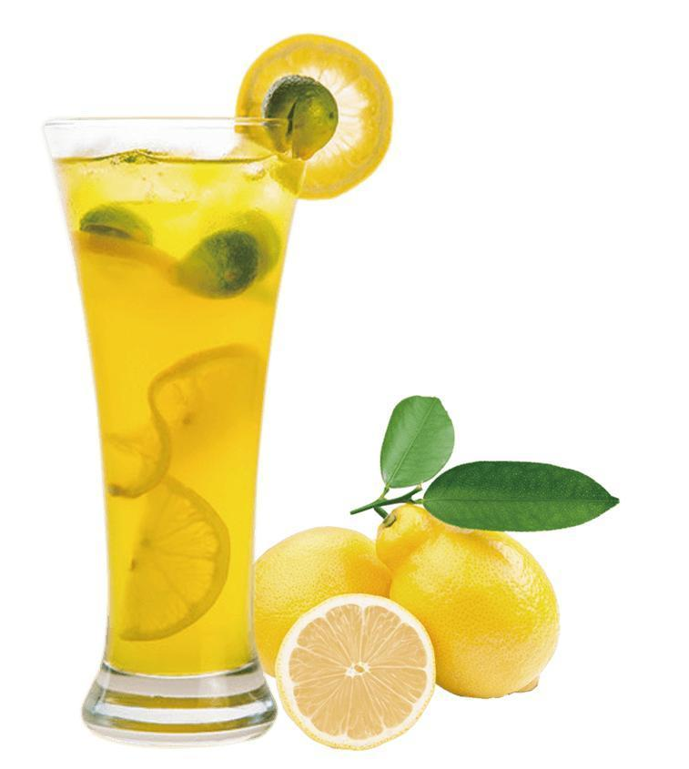 柠檬汁(新鲜柠檬经榨挤后得到的汁液)
